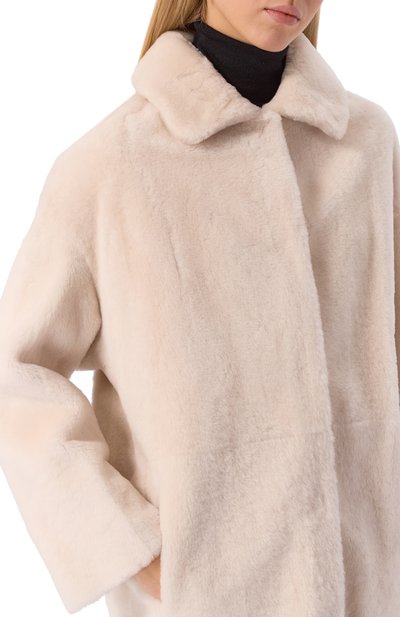 Двусторонняя дубленка из овчины MANZONI24, арт. 25M770R-S21, фото 5