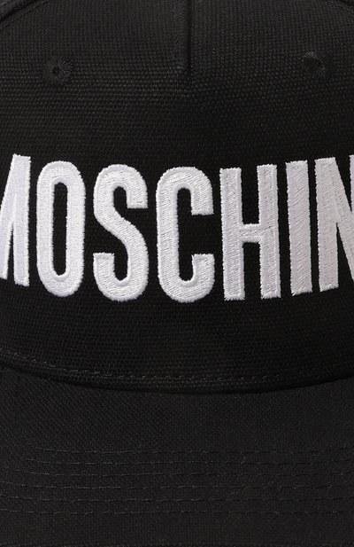 Хлопковая бейсболка MOSCHINO, арт. 231Z1A9205/8266, фото 4