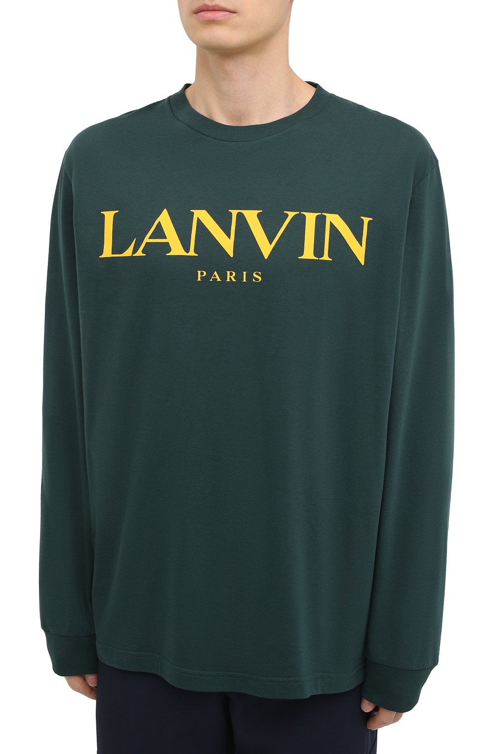 Хлопковый лонгслив LANVIN, арт. RM-JE0070-JR31-H20, фото 3