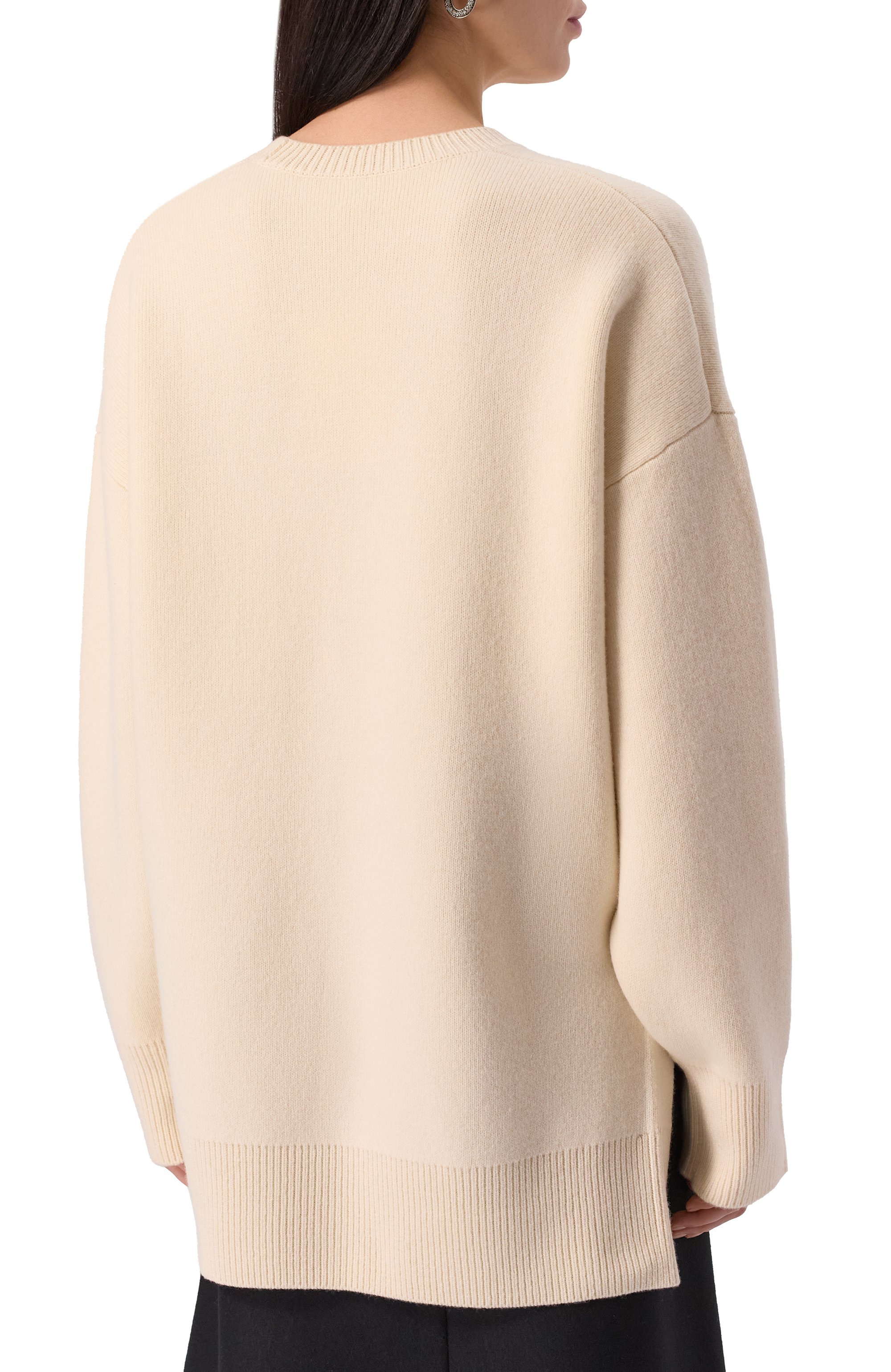 Свитер из шерсти и кашемира TOTEME, арт. 251-WRT4626-YA0132, фото 4