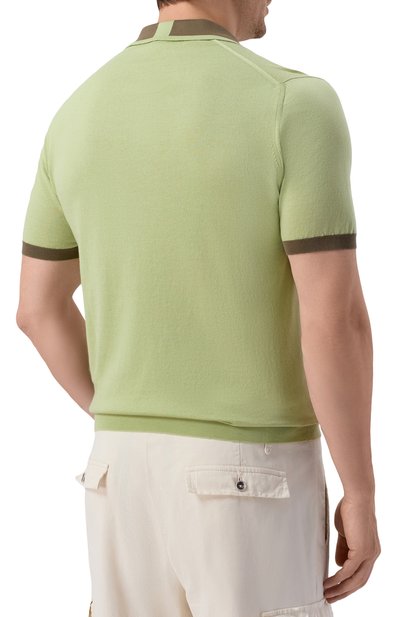 Хлопковое поло KITON, арт. UMK0571, фото 4