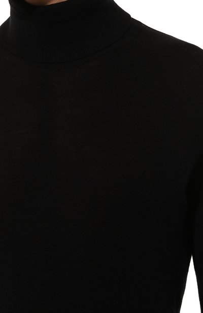 Водолазка из шерсти и шелка KITON, арт. UMM054104, фото 5