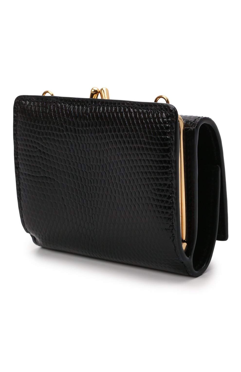 Поясная сумка kate из кожи варана SAINT LAURENT черного цвета по цене 170500 руб., арт. 660786/LVD4J/VSAL, фото 3 Поясная сумка kate из кожи варана SAINT LAURENT, арт. 660786/LVD4J/VSAL, фото 3