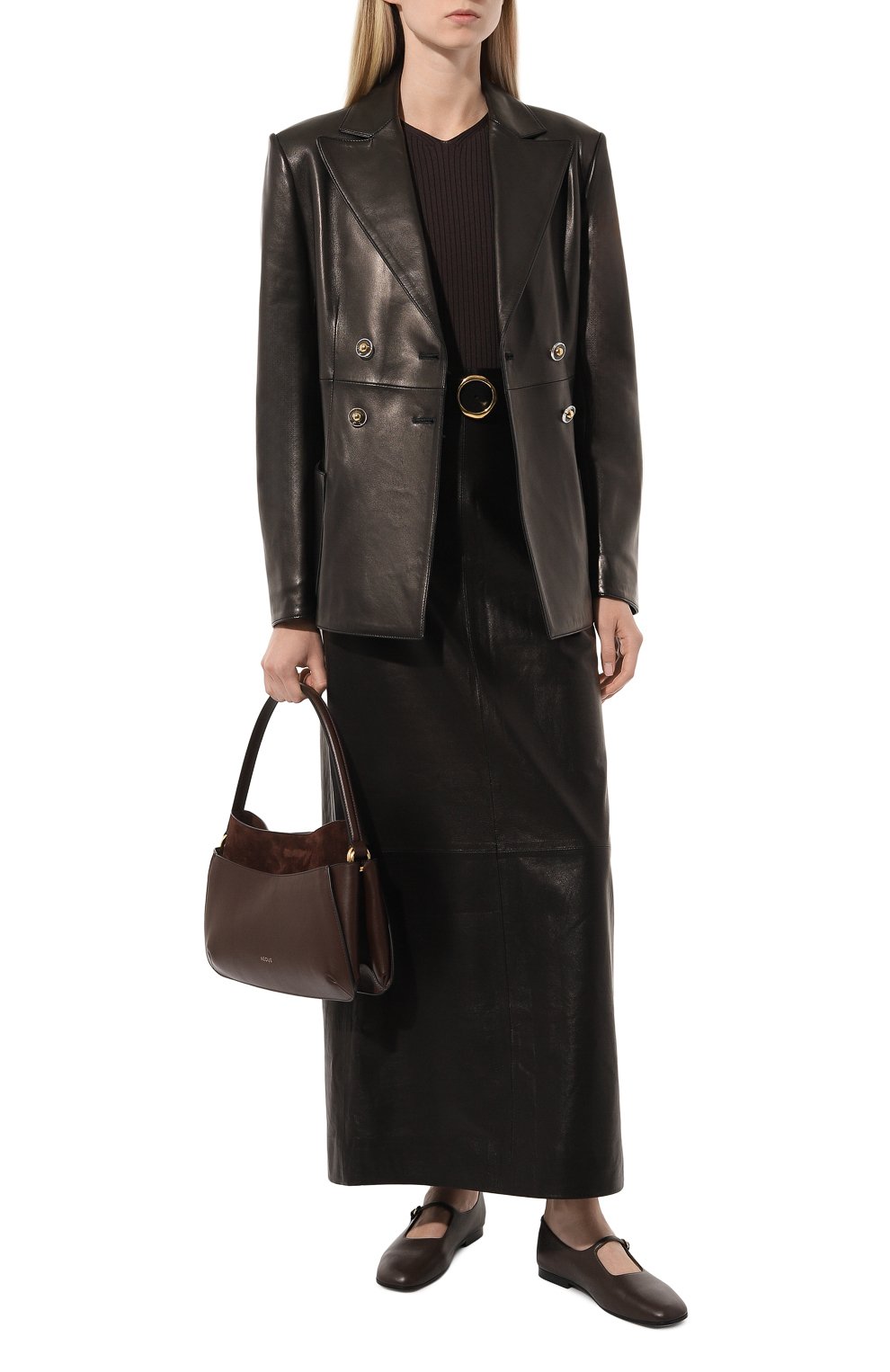 Кожаный жакет GIULIA GURMAN, арт. GKG40B, фото 2