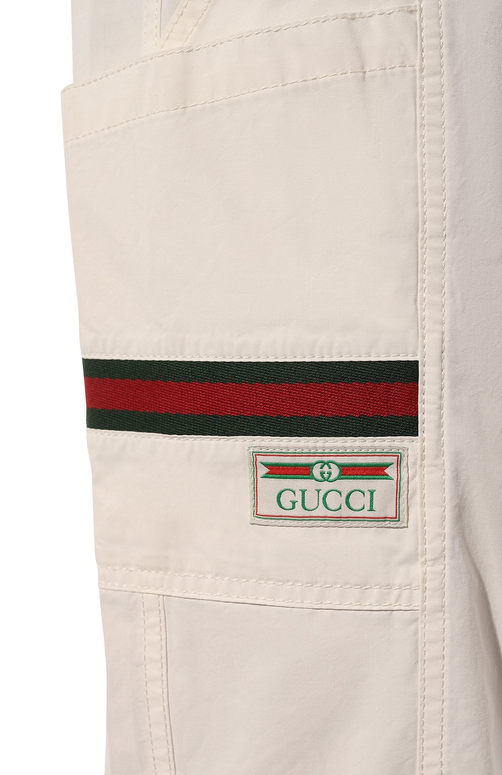 Хлопковые брюки-карго GUCCI, арт. 604171 XDAX3, фото 5