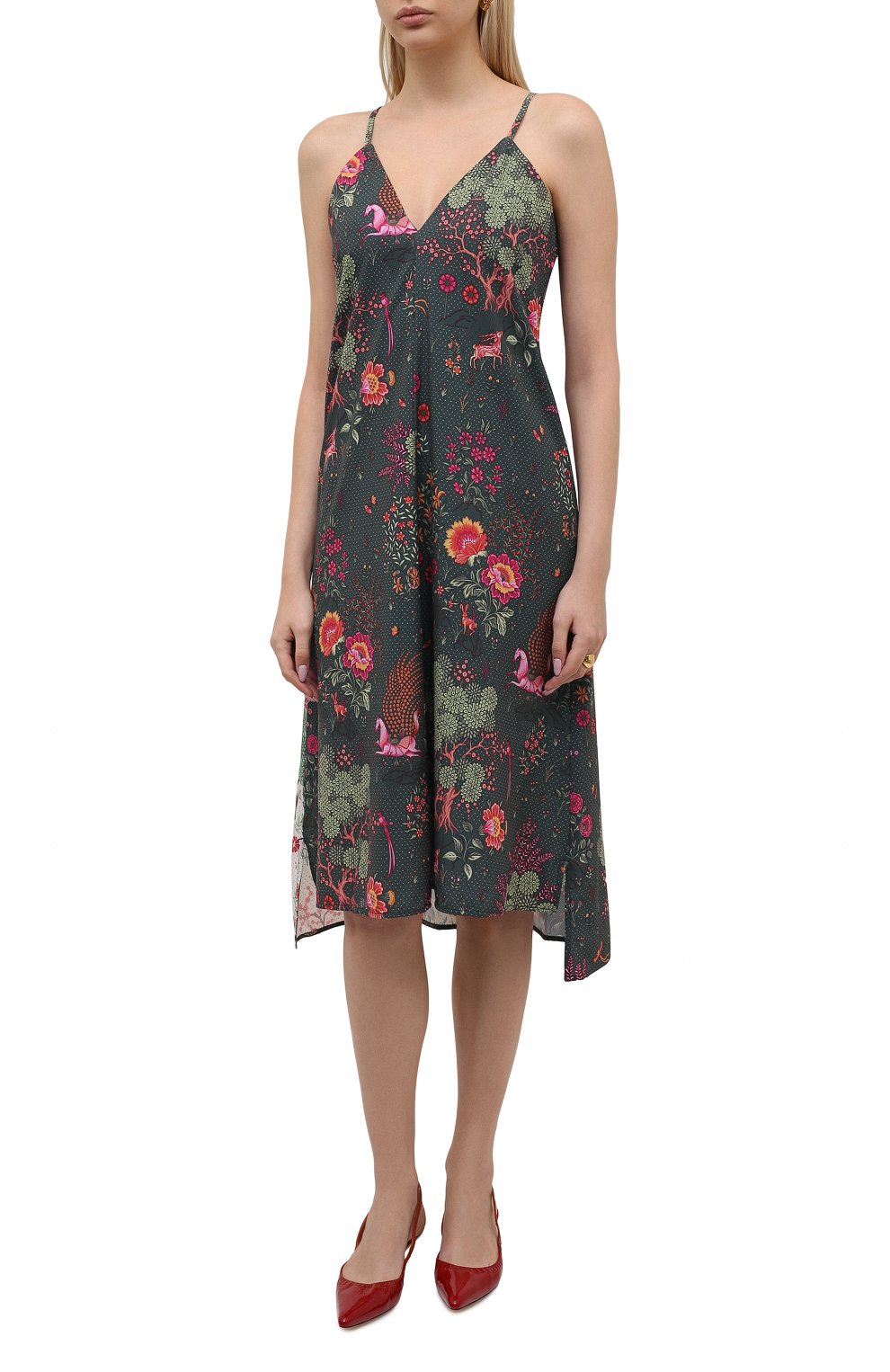 Платье PUMA зеленого цвета по цене 13450 руб., арт. 53253080, фото 3 Платье PUMA, арт. 53253080, фото 3