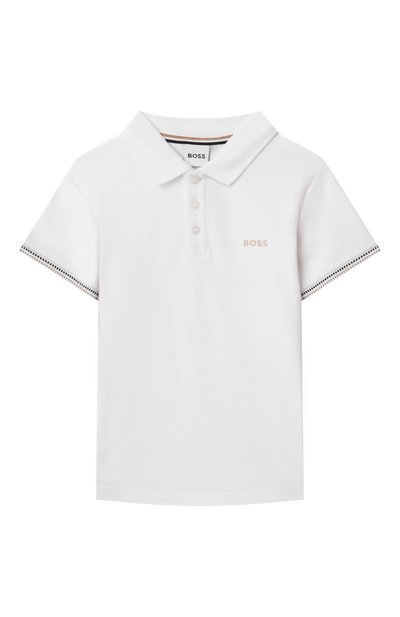 Хлопковое поло BOSS, арт. J52015, фото 1