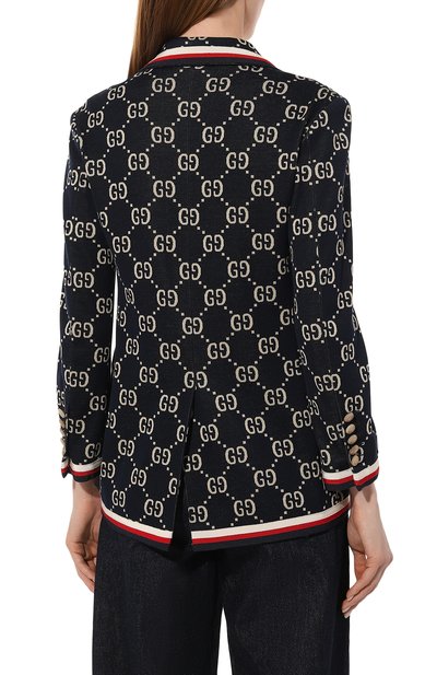 Хлопковый жакет GUCCI, арт. 558338 XJAEA, фото 4