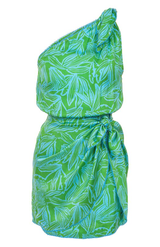 Платье из вискозы Poupette St Barth W7CR25NGPET Зелёный W7CR25NGPET