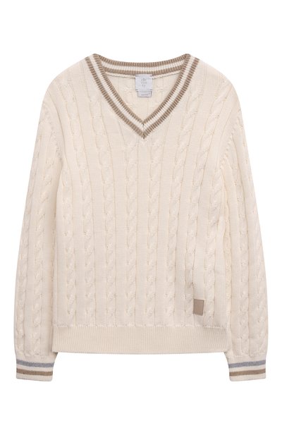 Хлопковый пуловер ELEVENTY, арт. ES9P00/X0003/12-16, фото 1