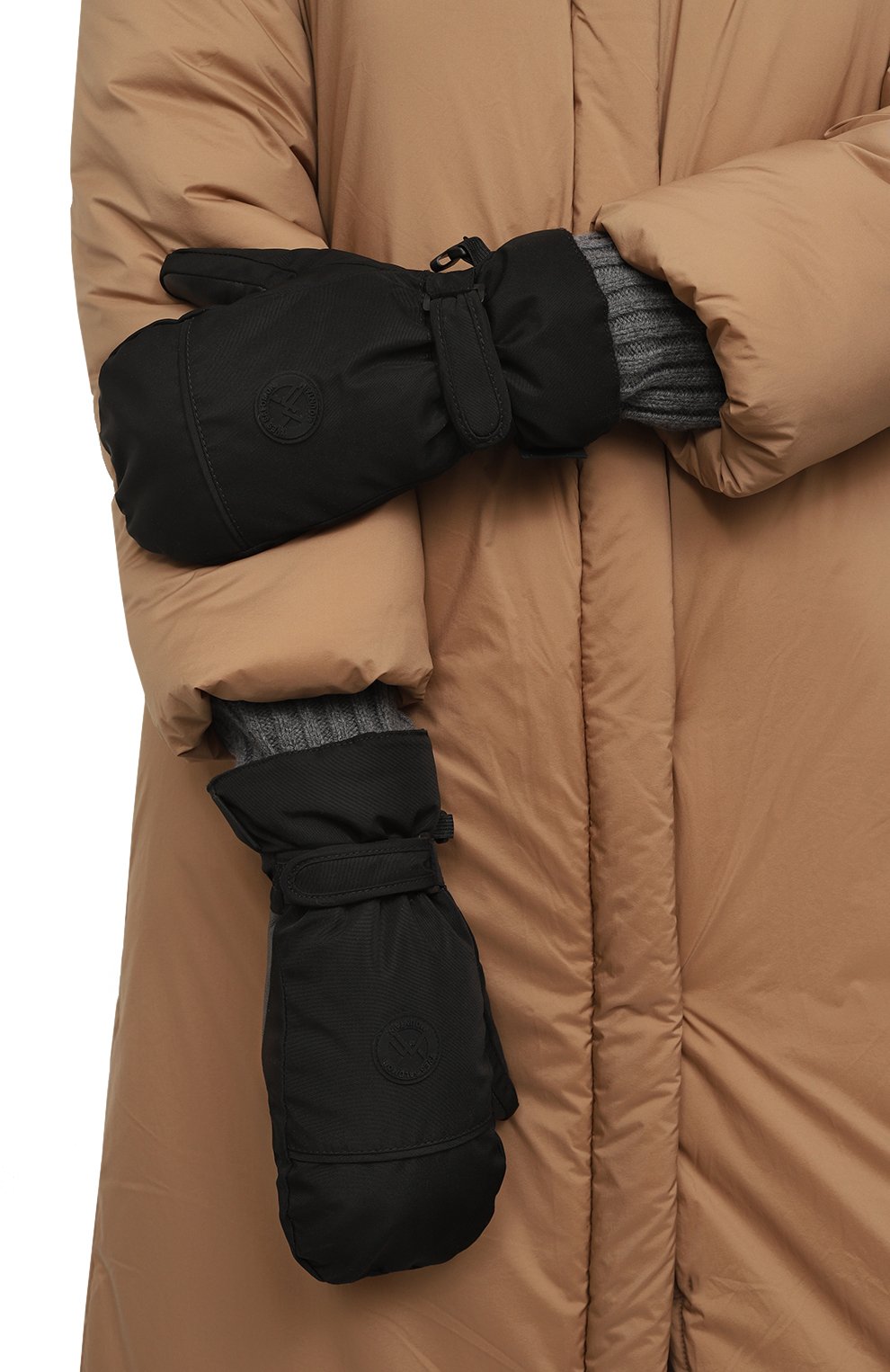 Утепленные варежки YVES SALOMON, арт. 24WKA015XXM20W, фото 2