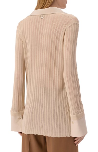 Шелковое поло AGNONA, арт. KD09018/8S180M, фото 4