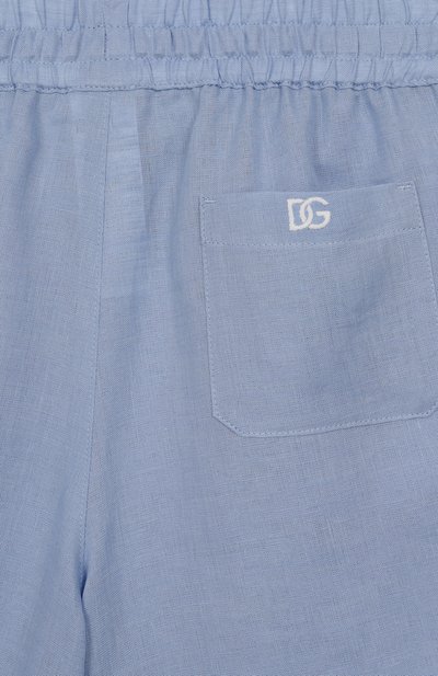 Льняные шорты DOLCE & GABBANA, арт. L43Q89/FU4MH/10-12+, фото 3