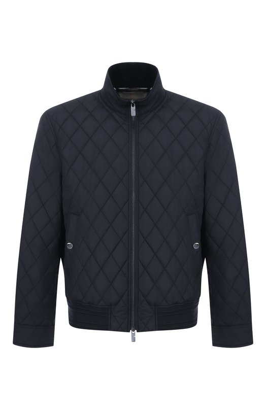 Утепленный бомбер Burberry 8110187 Чёрный 8110187