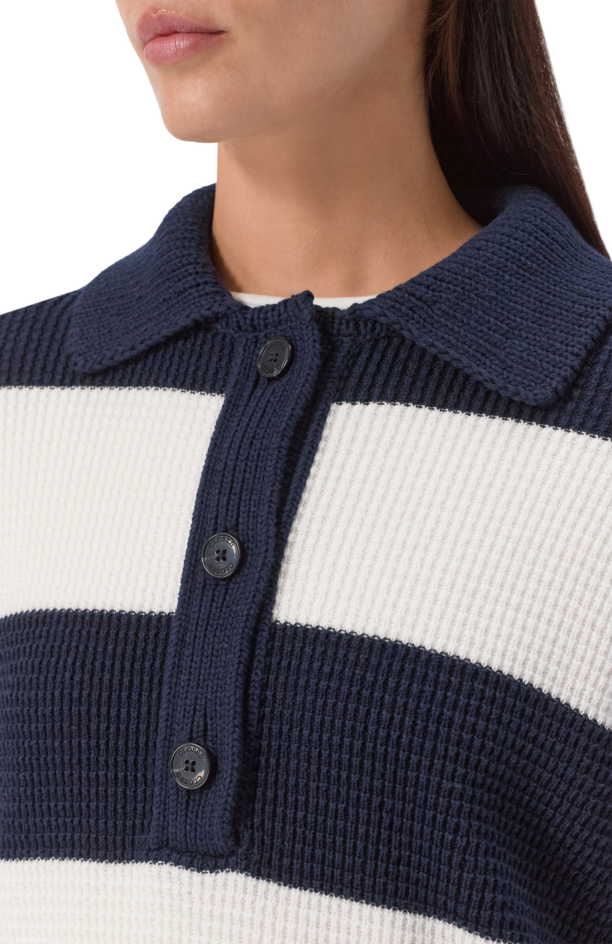 Хлопковое поло CLOSED, арт. C96272-951-ST, фото 5