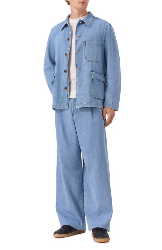 Джинсовая куртка Dries Van Noten 020429-2381-514 Голубой  020429-2381-514 Фото 2