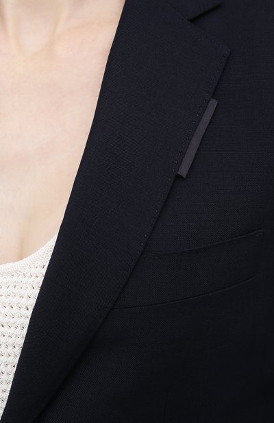 Жакет BURBERRY темно-синего цвета по цене 232000 руб., арт. 8039405, фото 5 Жакет BURBERRY, арт. 8039405, фото 5