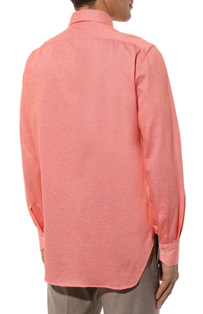 Хлопковая рубашка KITON, арт. UCIH06923, фото 4