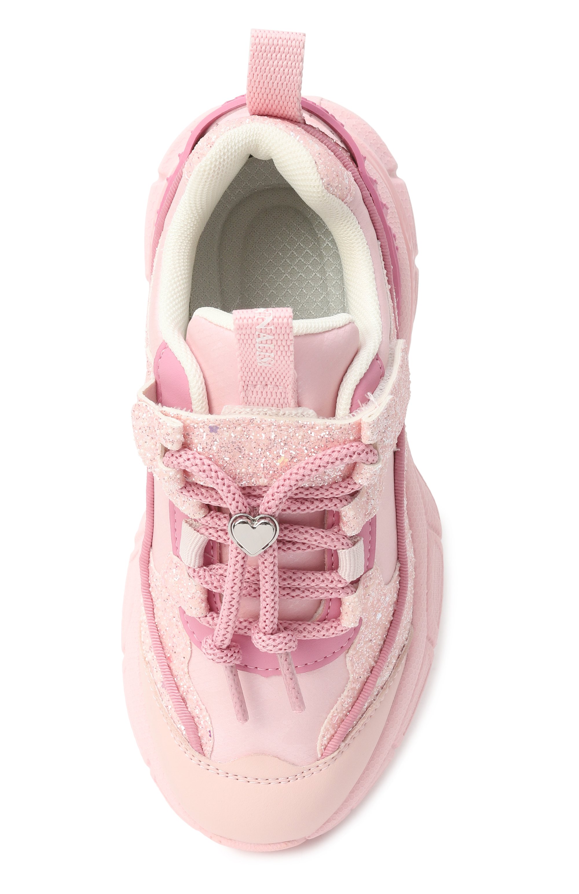 Комбинированные кроссовки MONNALISA, арт. 8CE004, фото 4