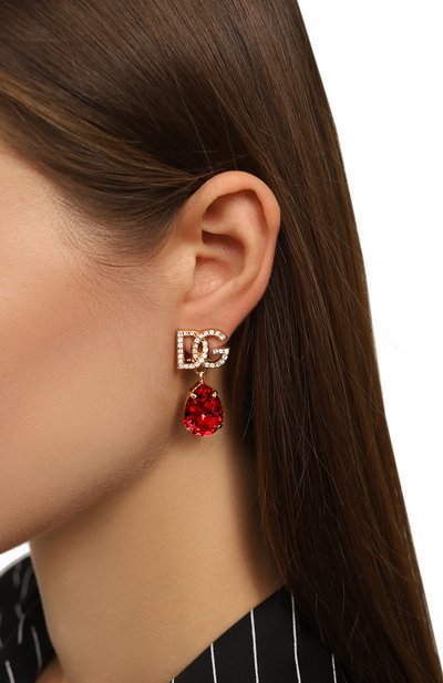Клипсы DOLCE & GABBANA, арт. WEP6S5/W1111/G0LD, фото 2