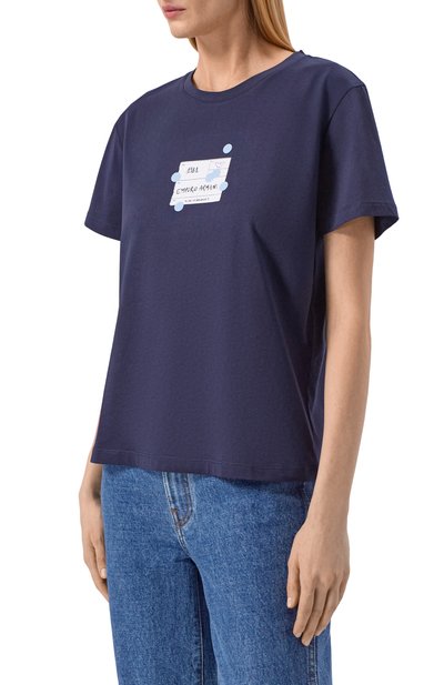 Хлопковая футболка EMPORIO ARMANI, арт. EW003593/AF12597, фото 3