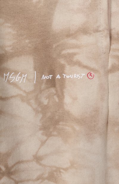 Хлопковые джоггеры MSGM KIDS, арт. S6MSJBFP288, фото 3