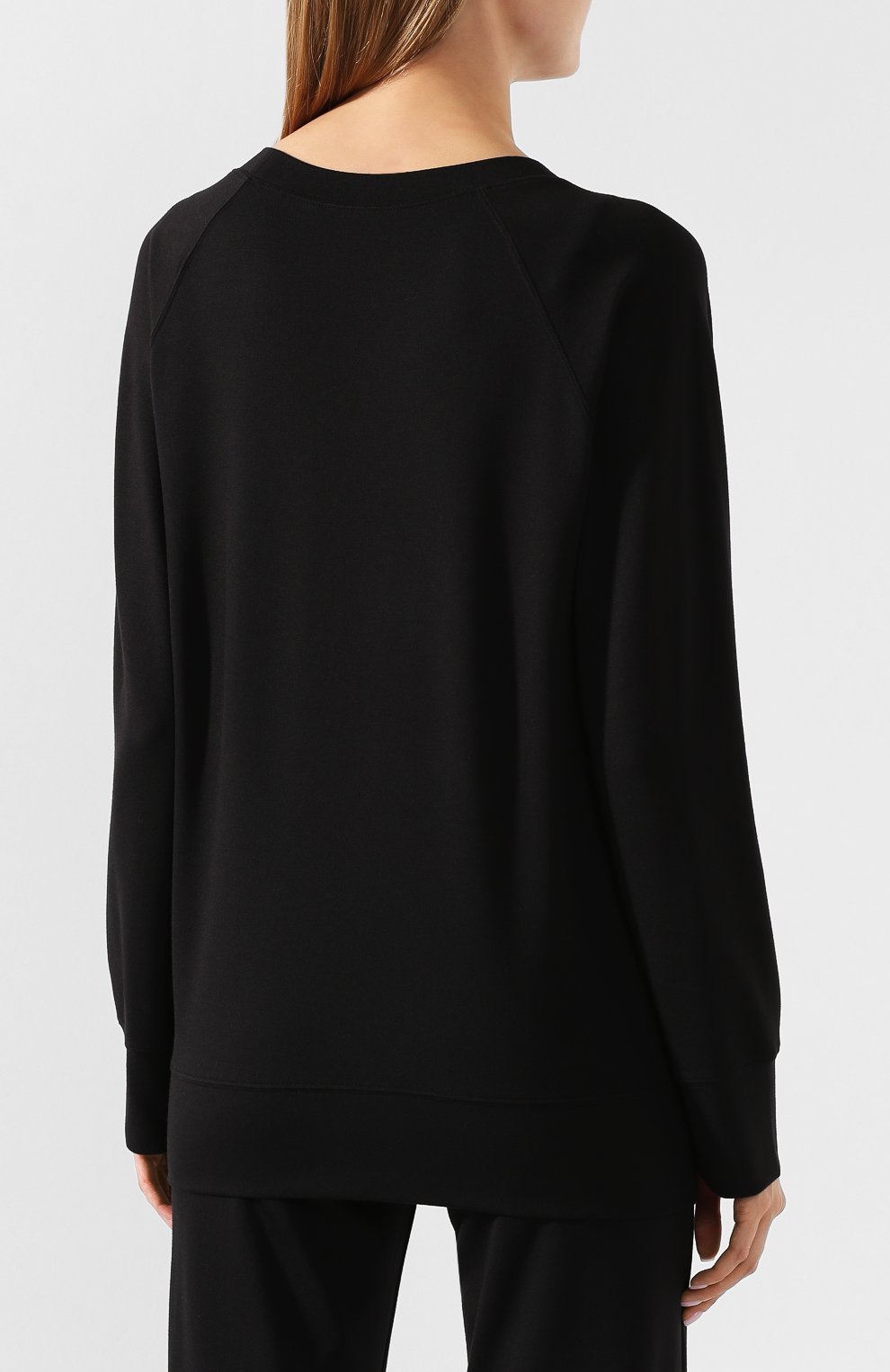 Свитшот TEREKHOV GIRL черного цвета по цене 8250 руб., арт. 2SS015/KSS/5811.900/W20, фото 4 Свитшот TEREKHOV GIRL, арт. 2SS015/KSS/5811.900/W20, фото 4