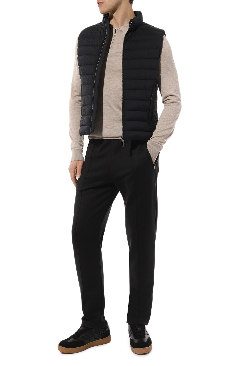 Брюки из хлопка и шерсти AGNONA, арт. T706UAE, фото 2