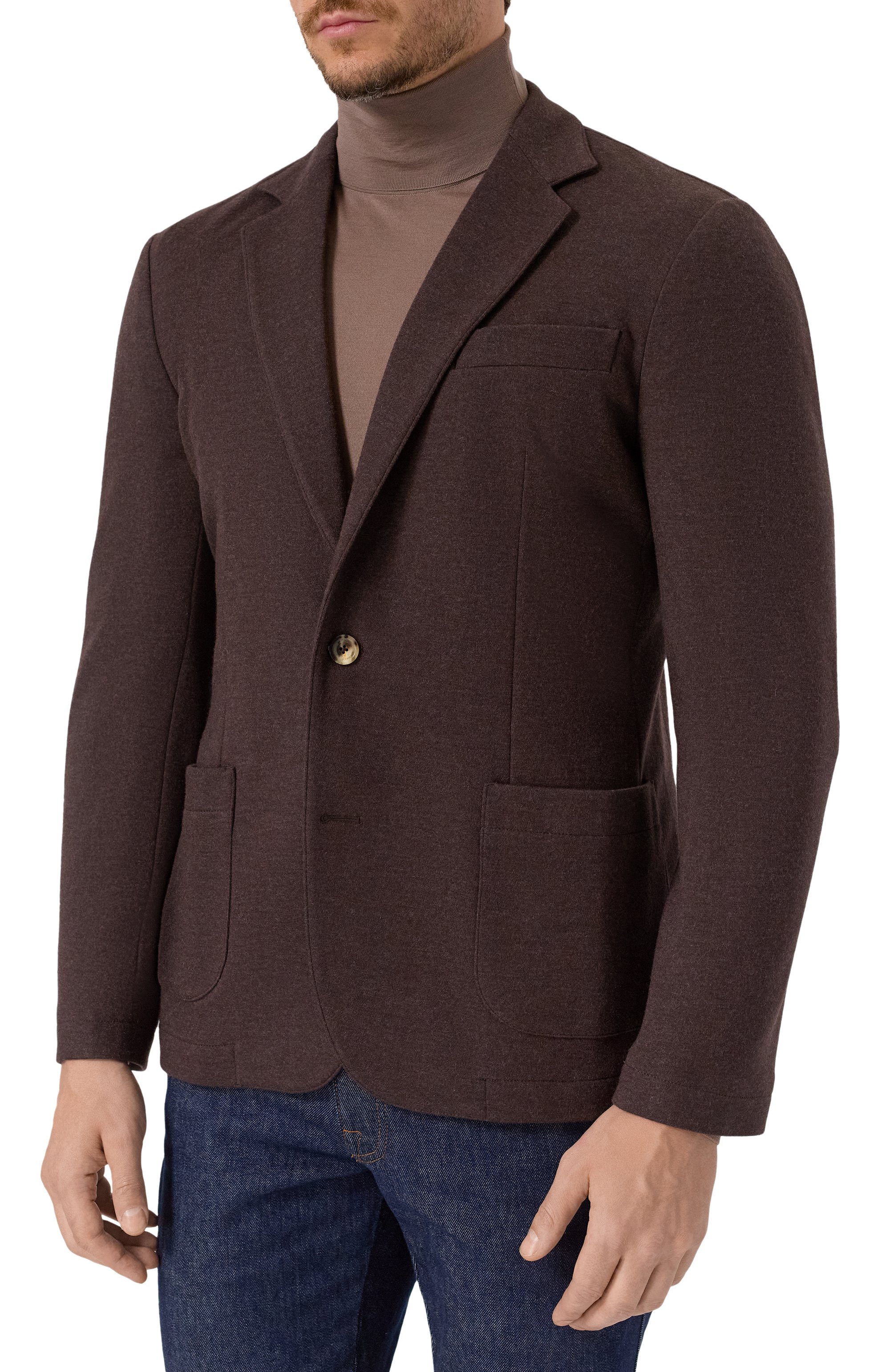 Пиджак из шерсти и кашемира MARCO PESCAROLO, арт. AP0LL0/52Y11, фото 5