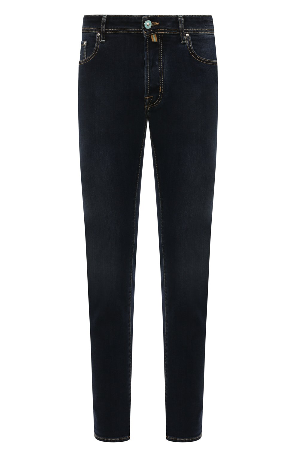 Джинсы JACOB COHEN темно-синего цвета по цене 49700 руб., арт. U Q E04 30 S 3621/419D, фото 1 Джинсы JACOB COHEN, арт. U Q E04 30 S 3621/419D, фото 1