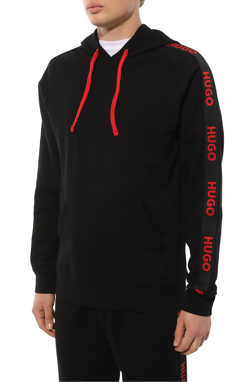 Хлопковое худи HUGO, арт. 50497003, фото 3