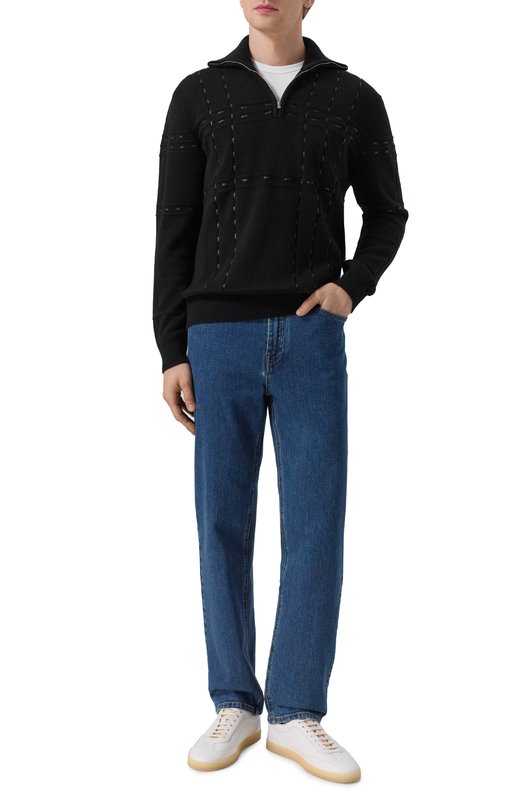 Кашемировый джемпер MVST M25.1MM.K003/K003 Чёрный  M25.1MM.K003/K003 Фото 2