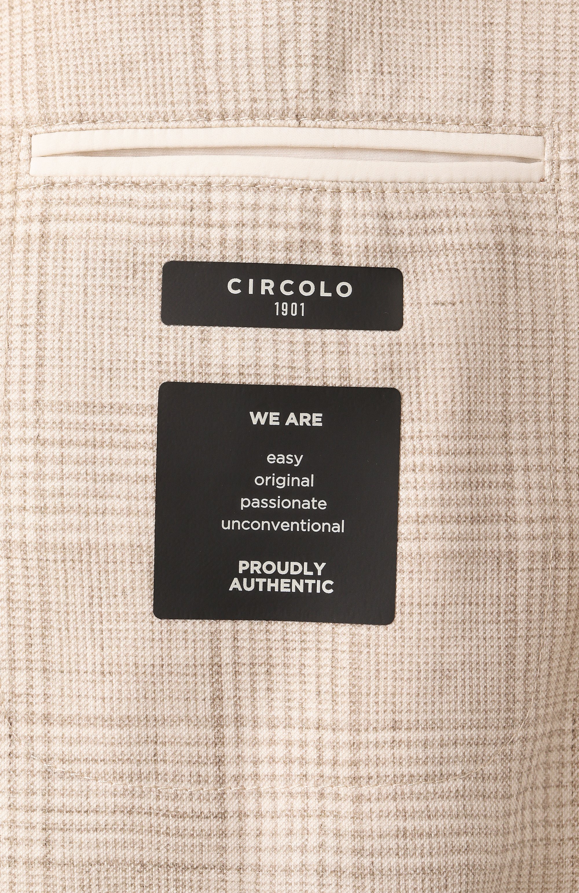 Хлопковый пиджак CIRCOLO 1901, арт. CN4758, фото 9