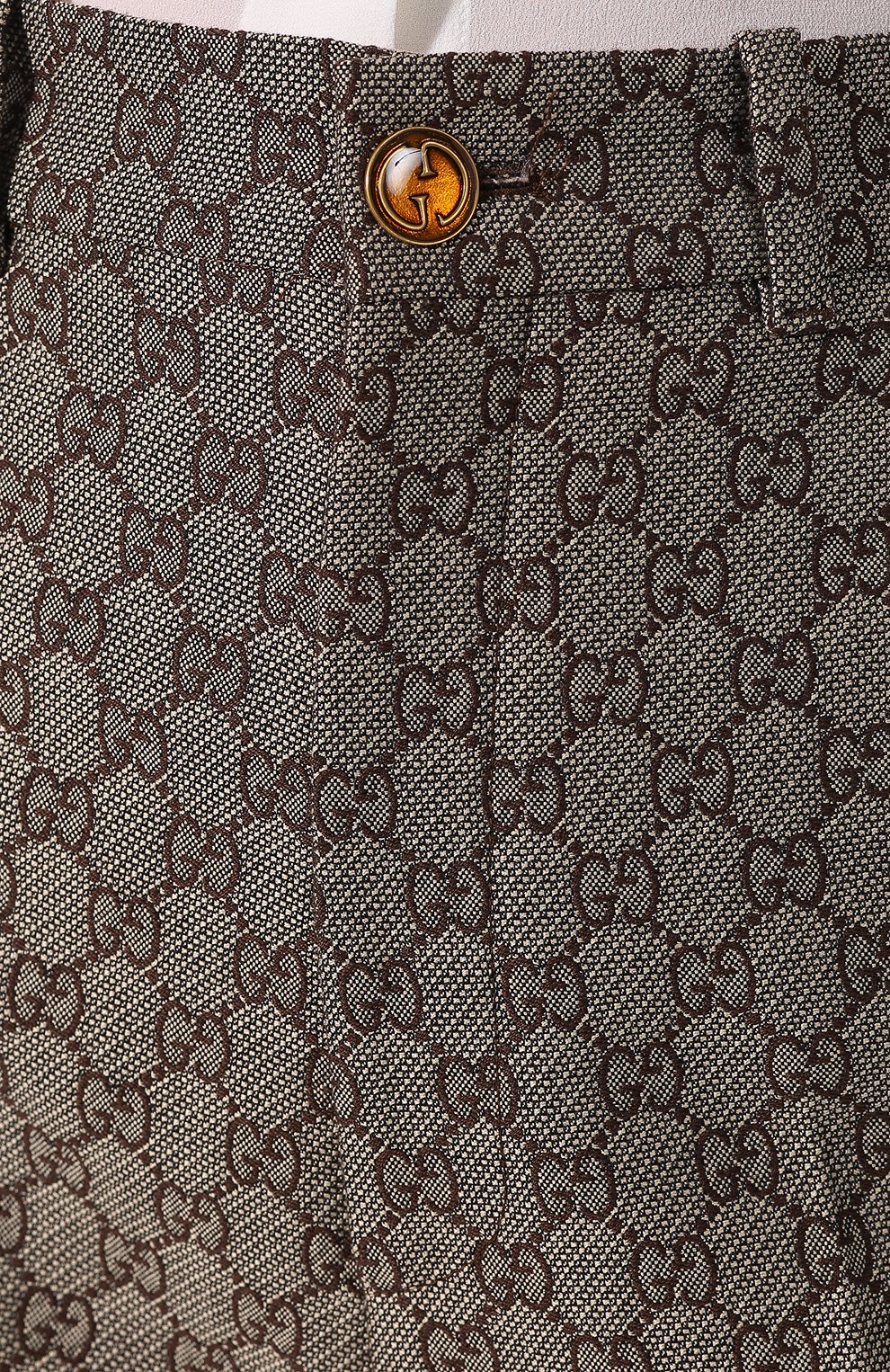 Брюки из смеси хлопка и шерсти GUCCI, арт. 519349/ZAAB2, фото 5