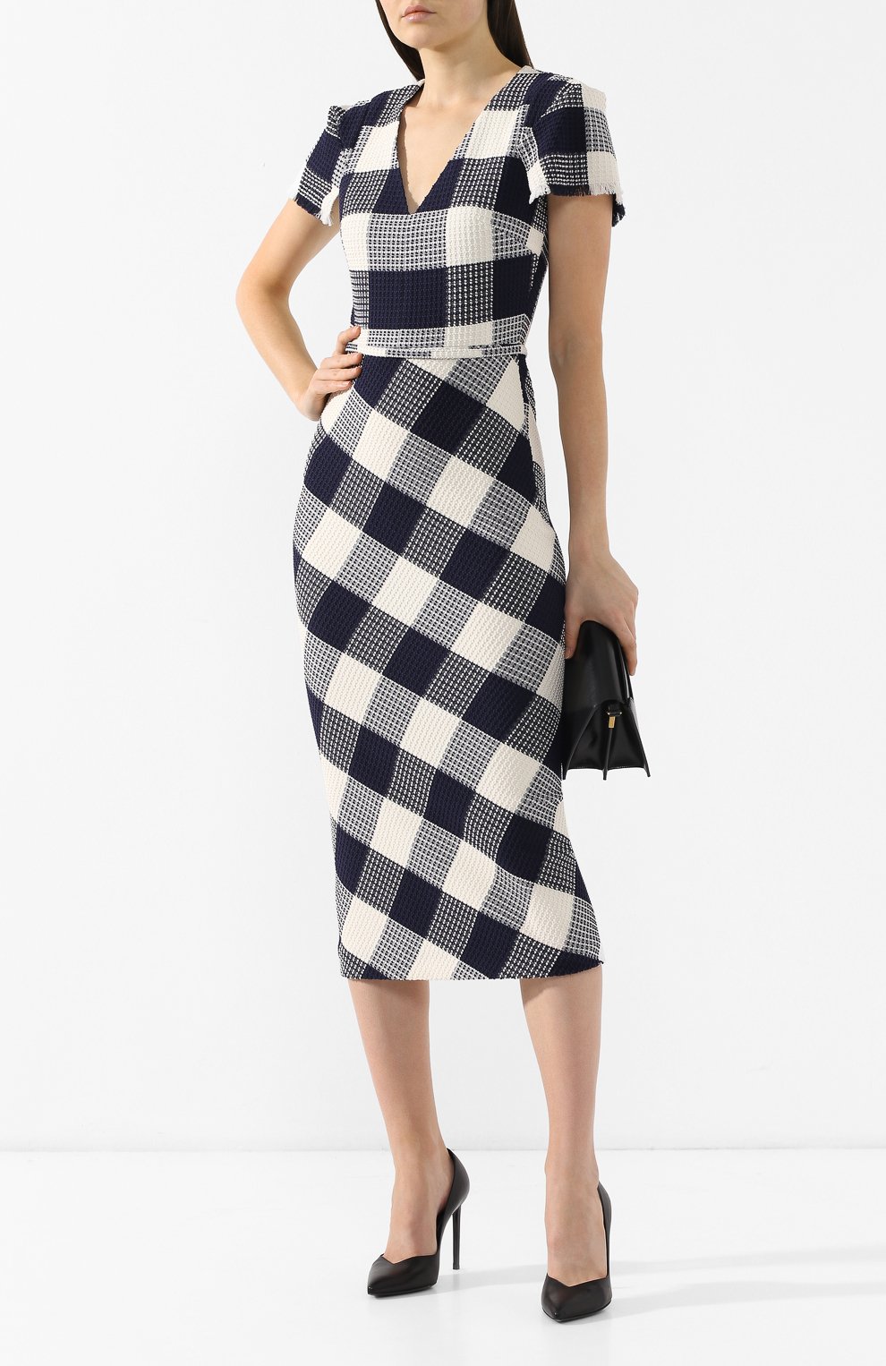 Хлопковое платье ROLAND MOURET, арт. PS19/S0506/F0249, фото 2