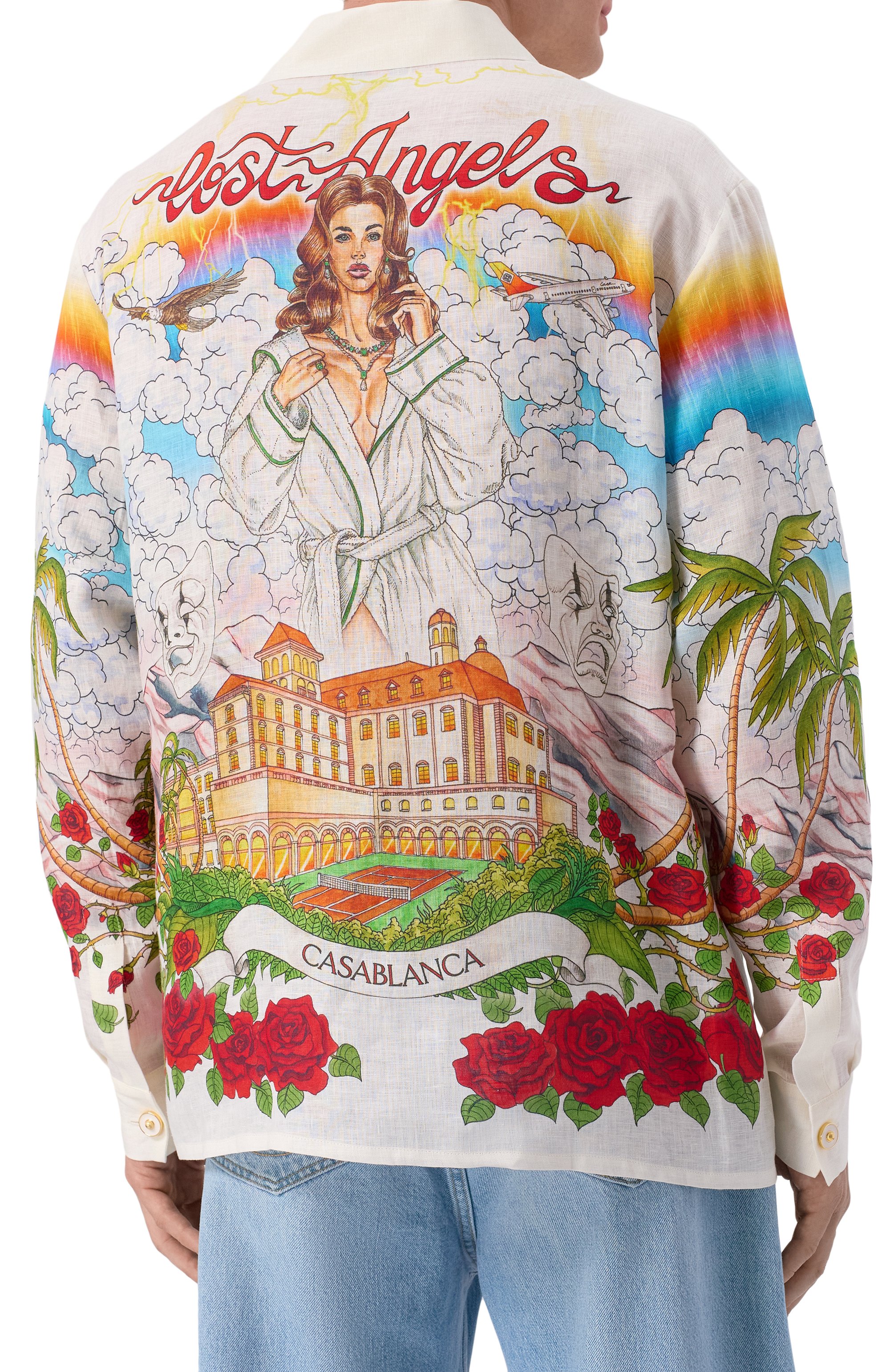 Льняная рубашка CASABLANCA, арт. U-MS25-SH-006-04, фото 4