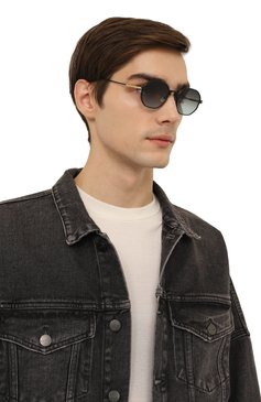 Женские солнцезащитные очки SATO EYEWEAR черного цвета, арт. T0LIMAN/S306 | Фото 3 (Материал: Металл; Кросс-КТ: С/з-унисекс; Тип очков: С/з; Нос: Не проставлено; Региональные ограничения белый список (Axapta Mercury): Не проставлено; Оптика Гендер: оптика-унисекс; Очки форма: Круглые)