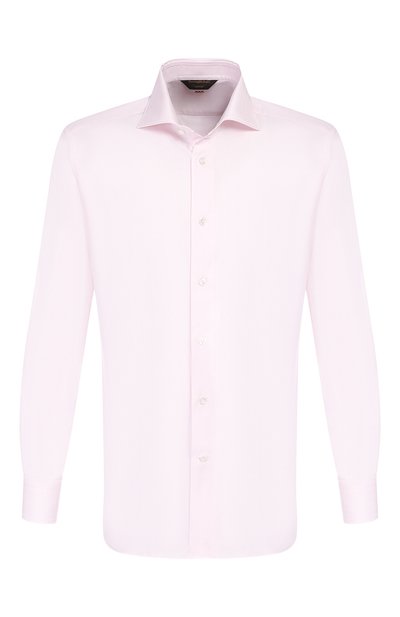 Мужская хлопковая сорочка ZEGNA, �арт. 402302/9NS0LB
