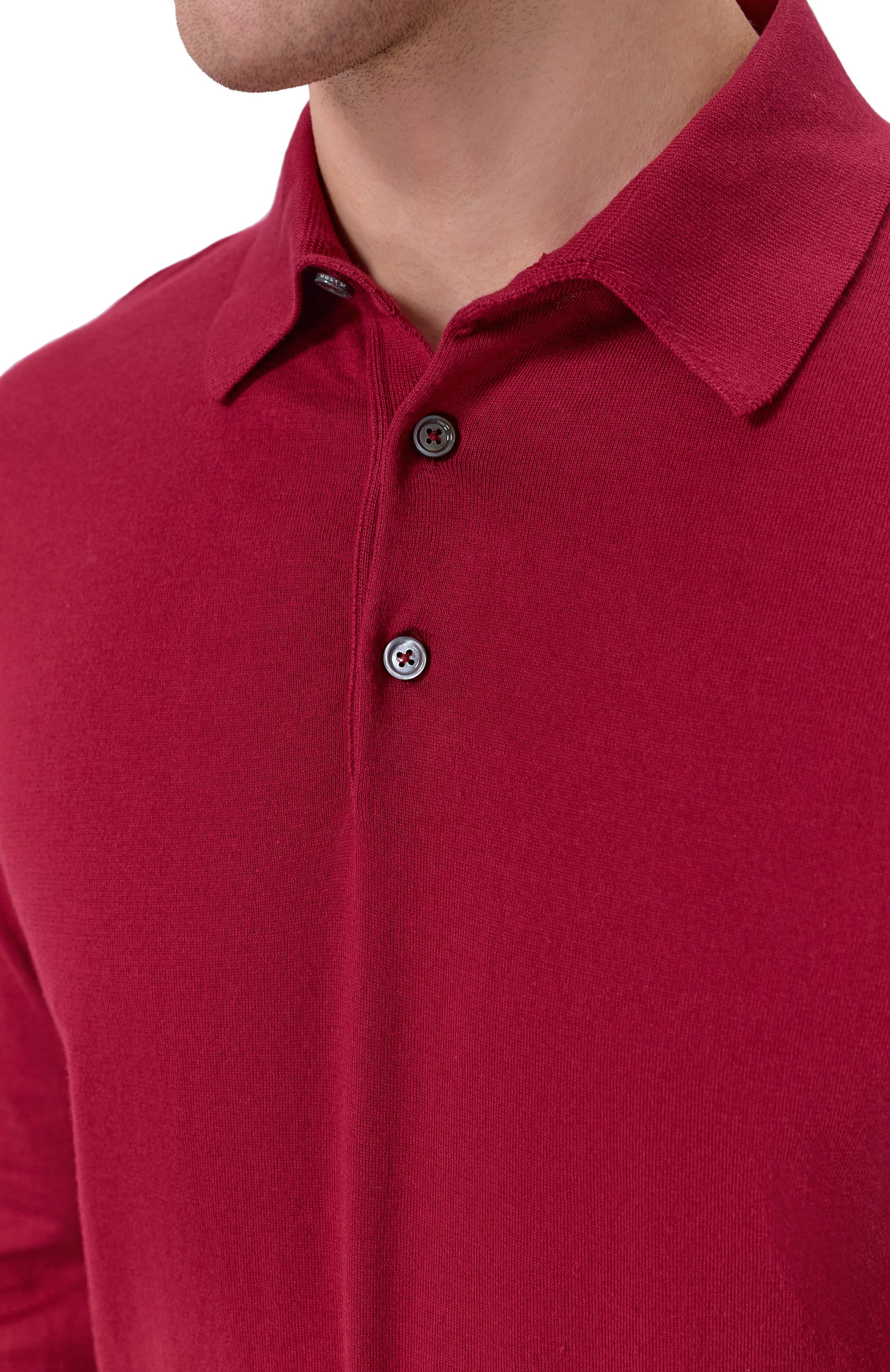 Хлопковое поло KITON, арт. UMKXX35K246, фото 5