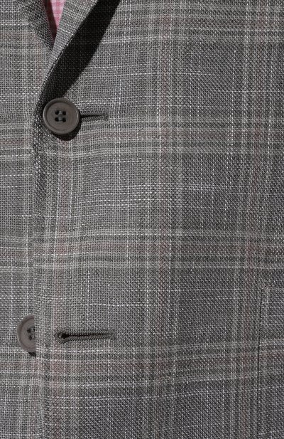 Пиджак из шерсти и хлопка CANALI, арт. 11288/FC05154, фото 5