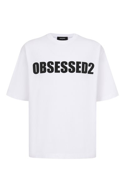 Мужская хлопковая футболка DSQUARED2, арт. S74GD1478/D20033