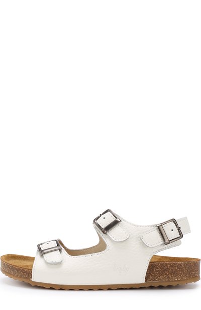 Кожаные сандалии на ремешках IL GUFO, арт. G565/VITELL0 CERV0/31-34, фото 2