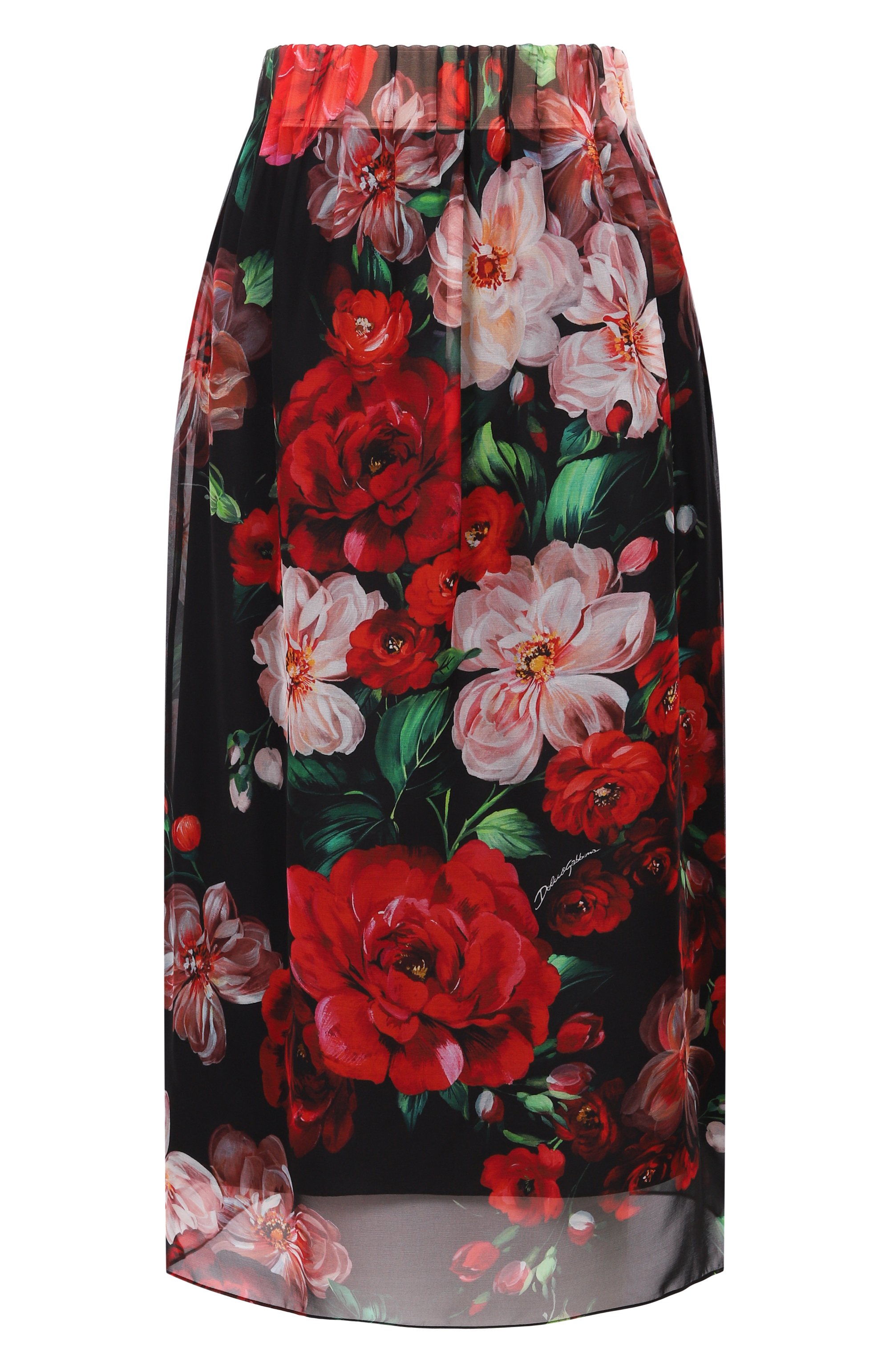 Шелковая юбка DOLCE & GABBANA, �арт. F4CNIT/IS1Y6_SET, фото 1