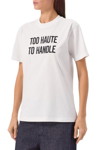 Хлопковая футболка MOSCHINO, арт. J0704/5441, фото 3