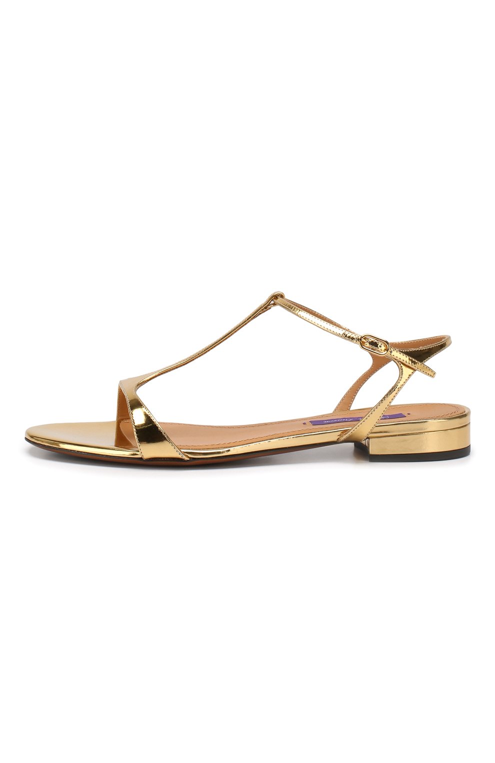 Кожаные сандалии RALPH LAUREN, арт. 800753818, фото 3