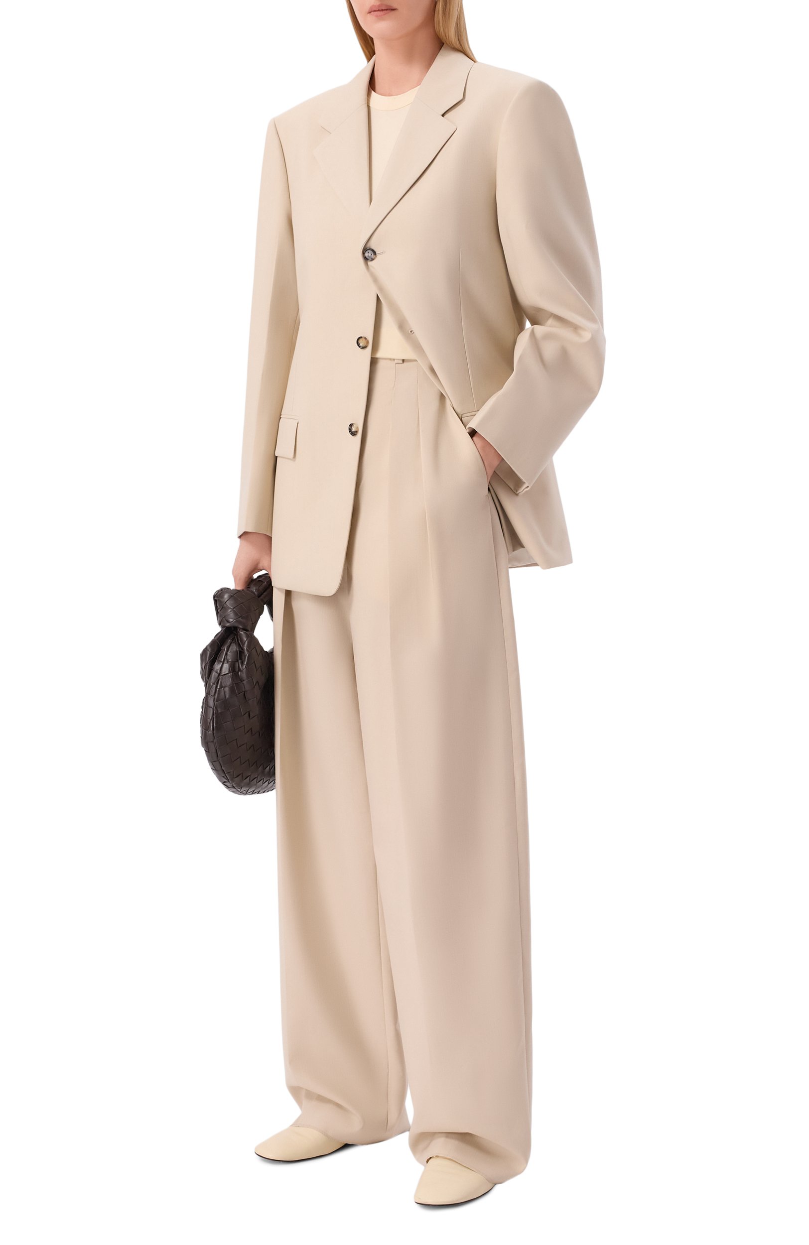 Жакет из шерсти и хлопка BOTTEGA VENETA, арт. 871427/V6NB0, фото 2