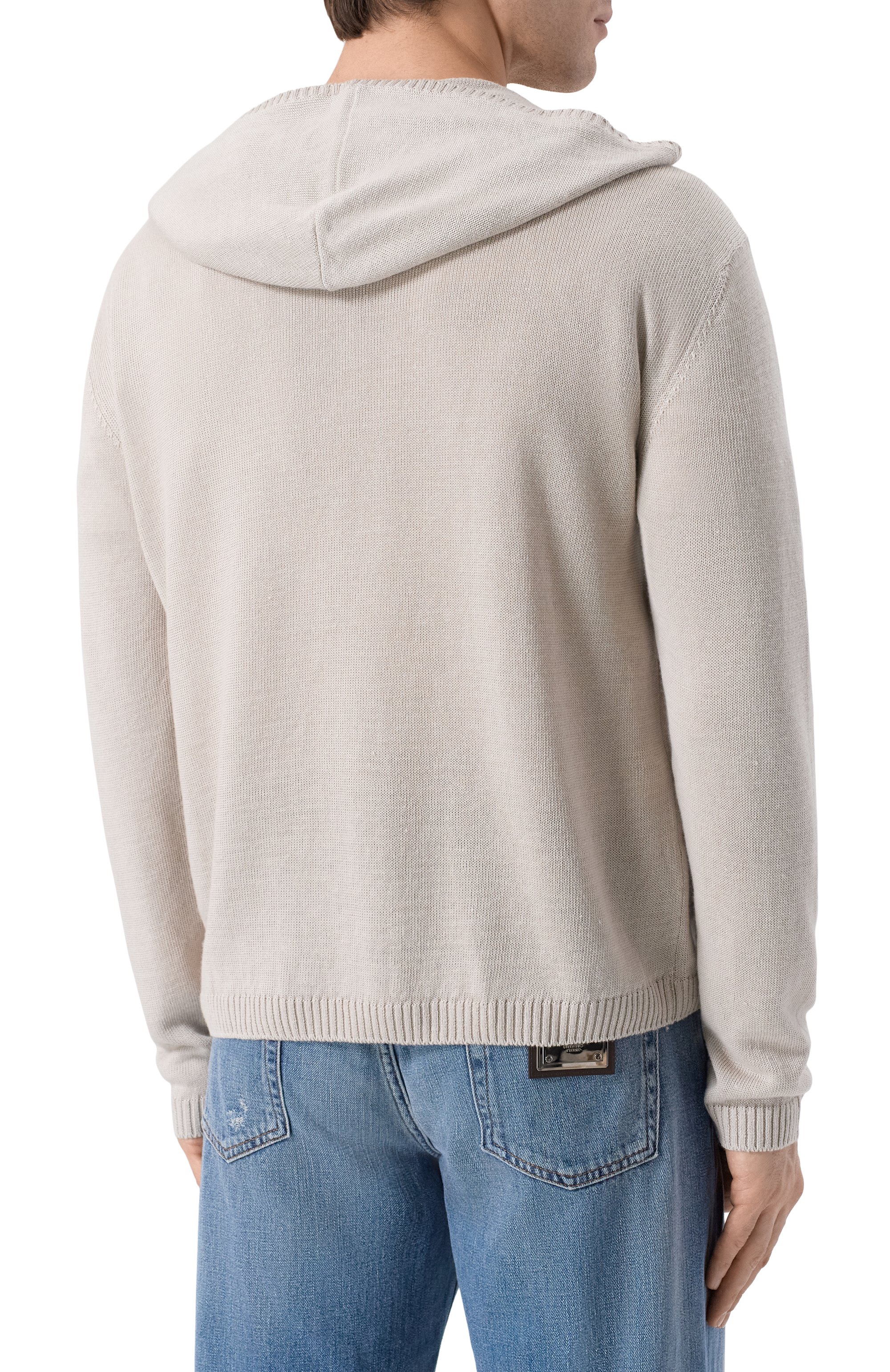 Худи изо льна и кашемира MVST, арт. 25E/X1P/0/A003/7639, фото 4