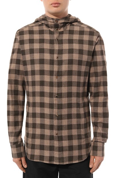 Хлопковая рубашка KITON, арт. UMCMARH0864507/46-50, фото 3