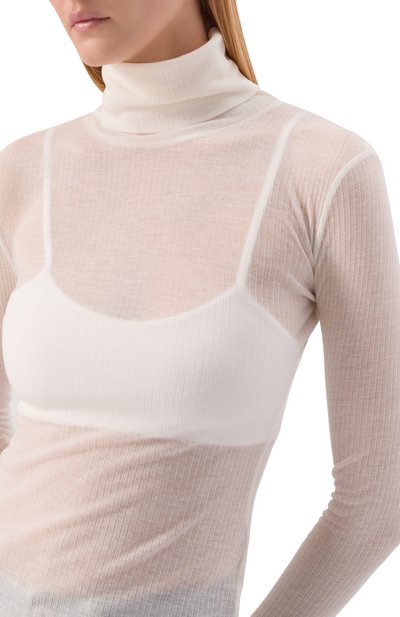 Водолазка GOOROO кремового цвета по цене 38880 руб., арт. KTP014-8733-101-FW25/26, фото 5 Водолазка GOOROO, арт. KTP014-8733-101-FW25/26, фото 5