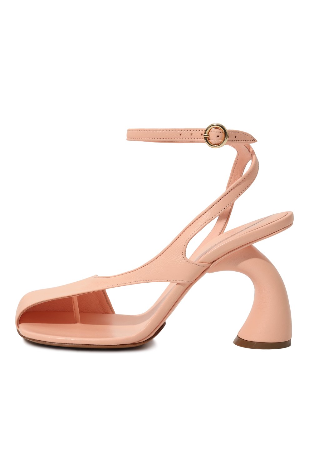 Кожаные босоножки DRIES VAN NOTEN, арт. WS241/679/112, фото 4